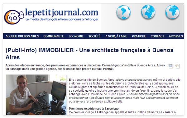 Le petit journal – 03/2009